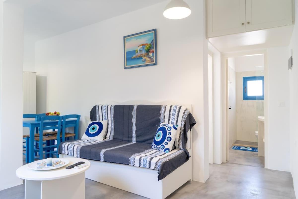 Blue Moon Apartments Makriyialos Bagian luar foto