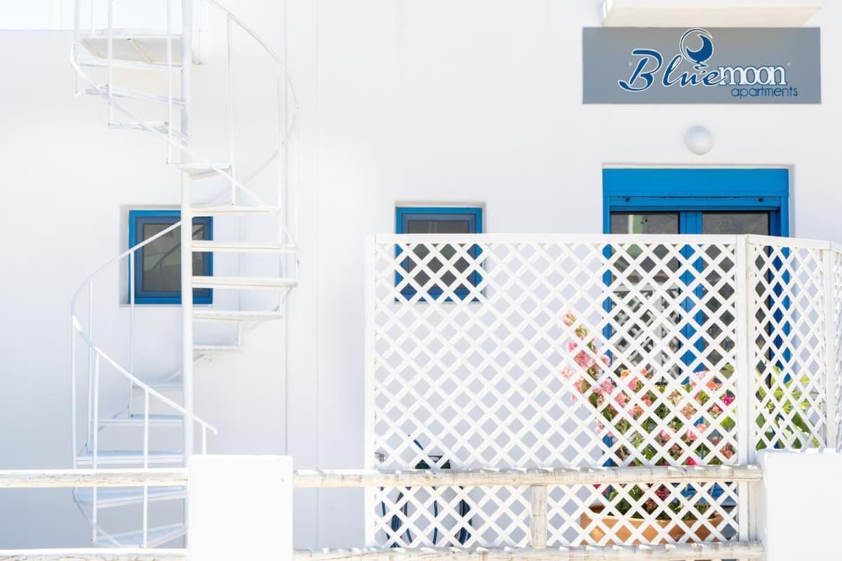 Blue Moon Apartments Makriyialos Bagian luar foto